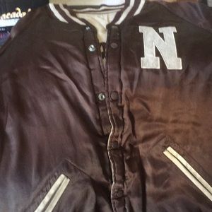 Men's Silk Bomber New York Jacket